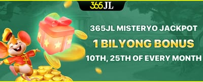 Monthly Mystery Jackpot Bash promotion banner